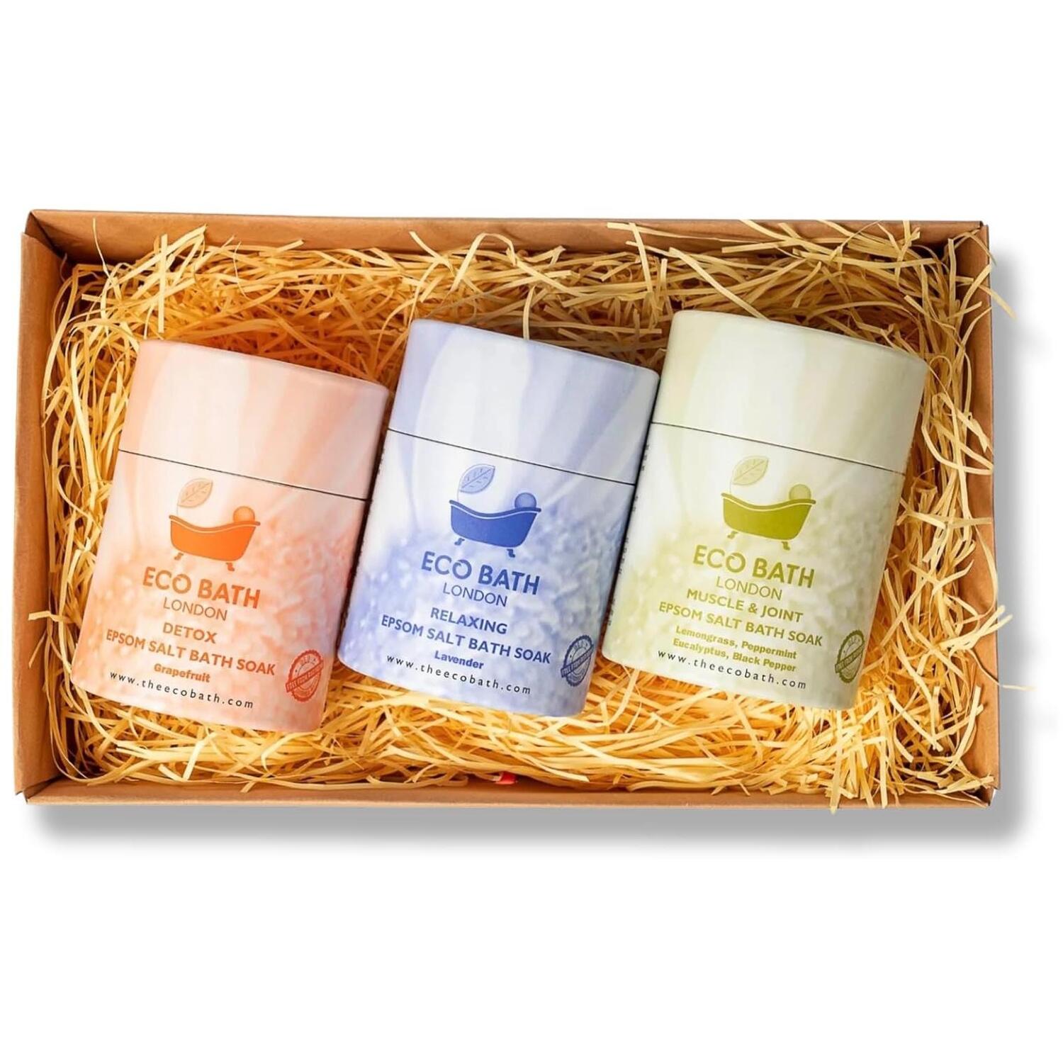 Eco Bath London Epsom Salt Gift Set Of 3 250g Pk - Image 6