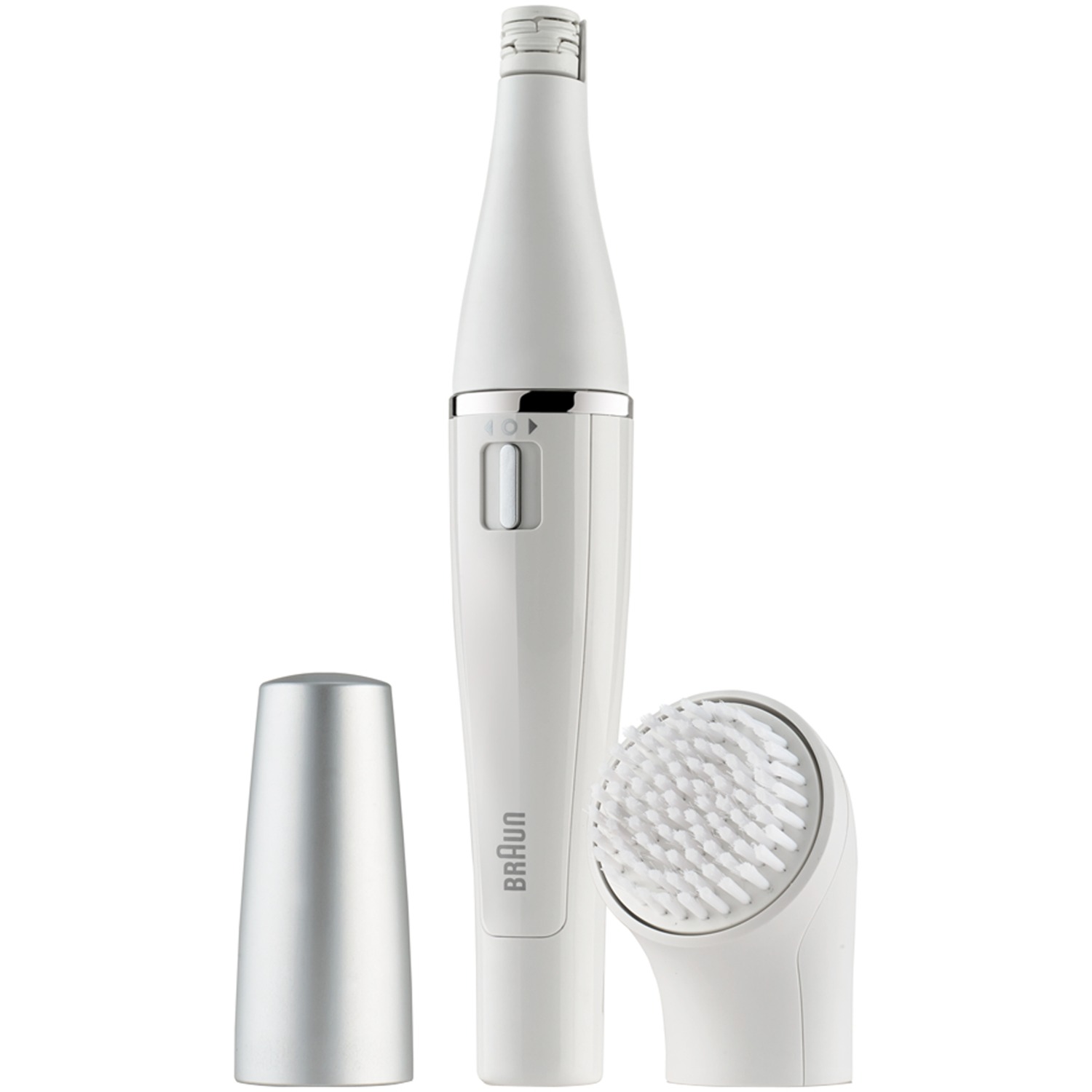 Braun Face 810 Facial Epilator and Facial Cleansing Brush plus - White