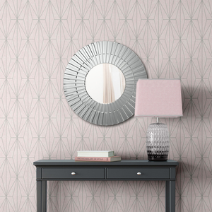 Darcy James Aspen Geo Pink  Silver