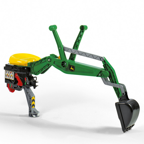 Rear Excavator John Deere Green