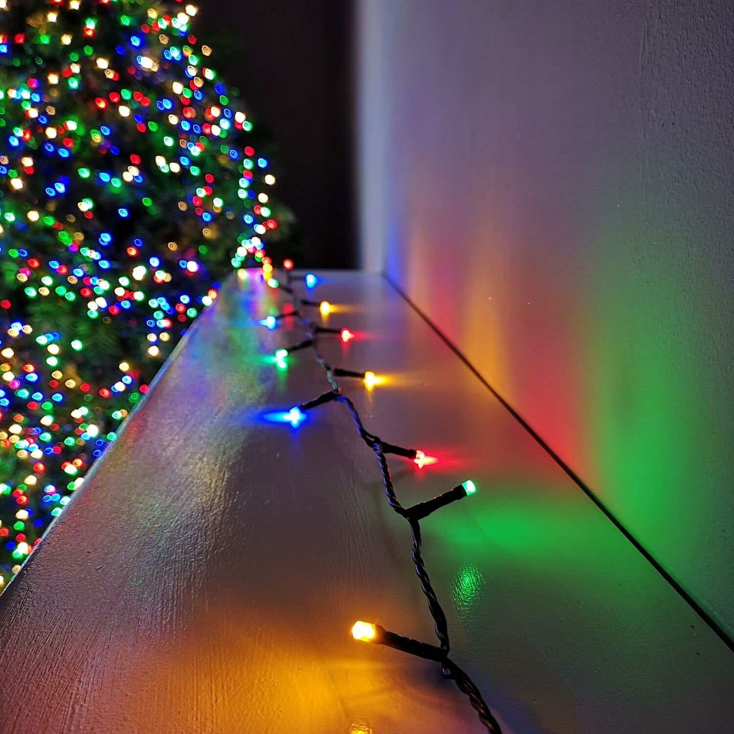 57.5m Premier Christmas Lights Timer 720 Multicoloured LEDs - Multicoloured