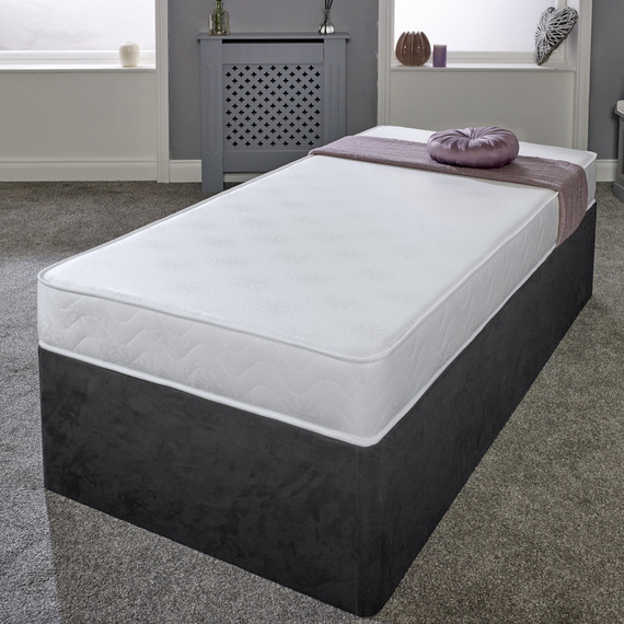 Damask Essentials White Comfort Flattop Mattress