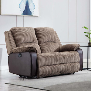 Postana High Back 2 Seater Sofa Fabric Recliner