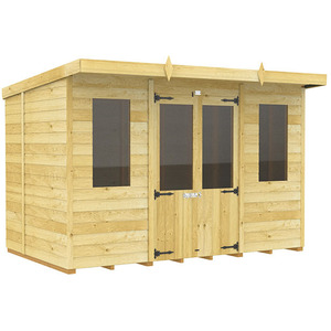 DIY Sheds 10x7 Pent Summer House