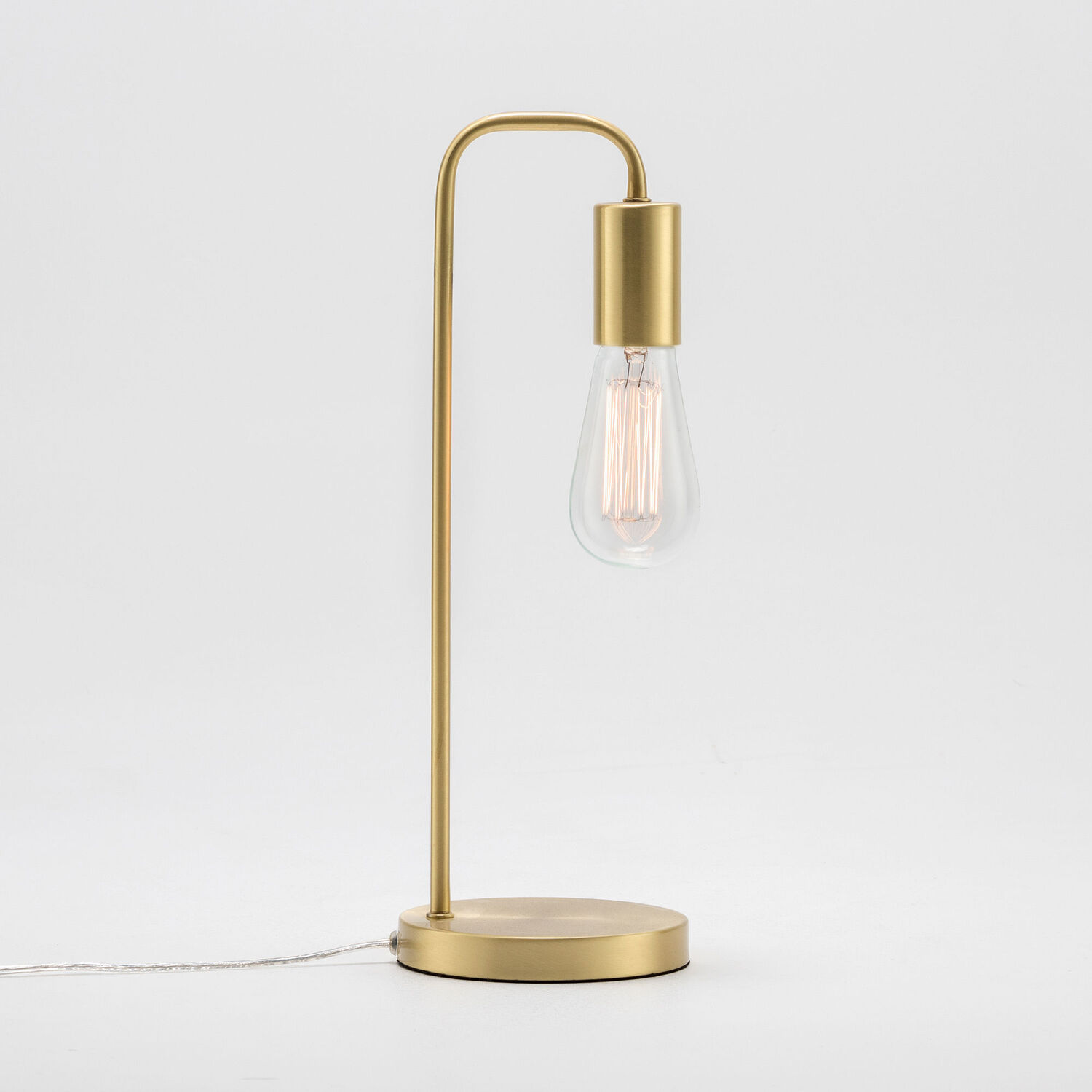 FurnitureboxUK - Lola Table Desk Lamp - Brass thumbnail