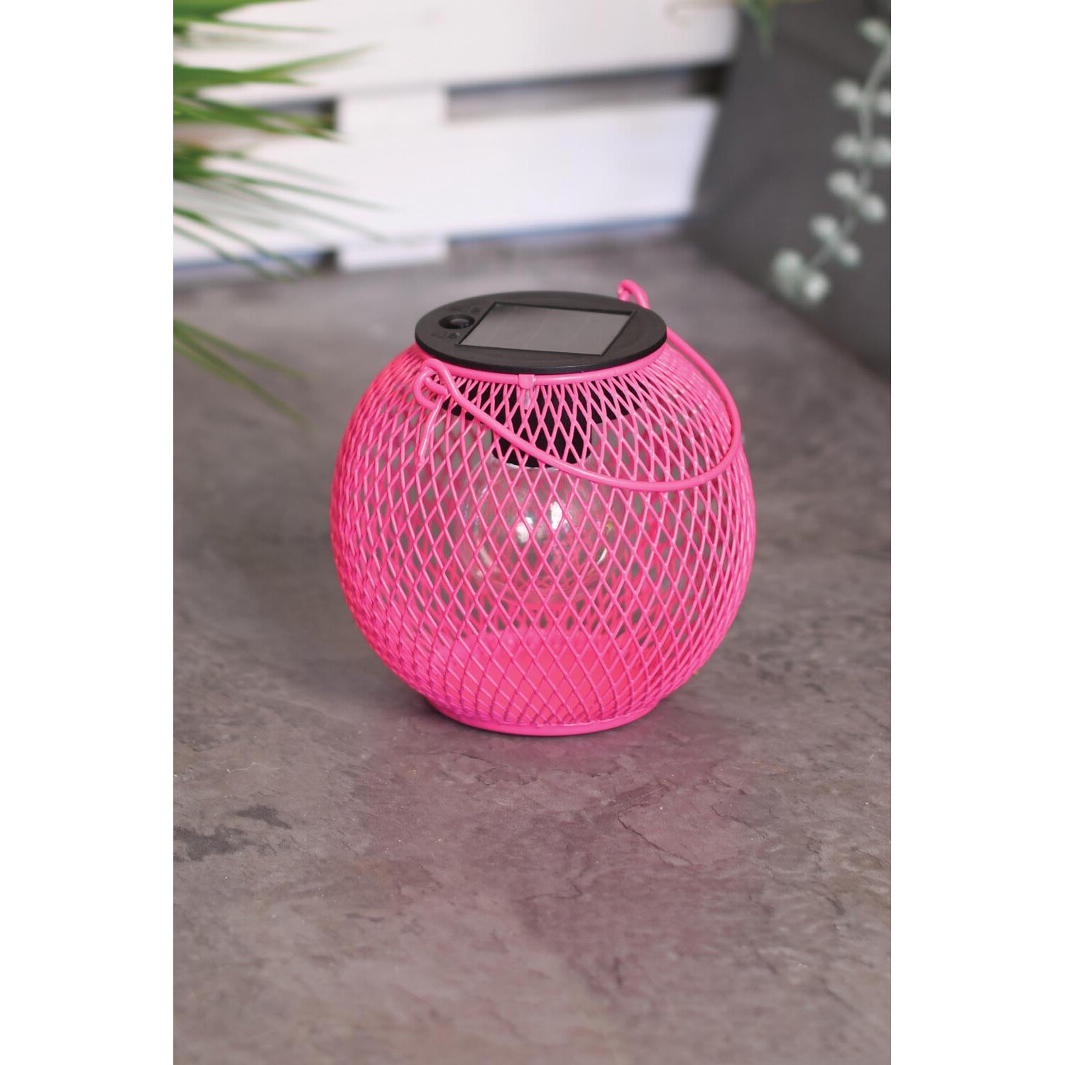 Small Solar Mesh Lantern
