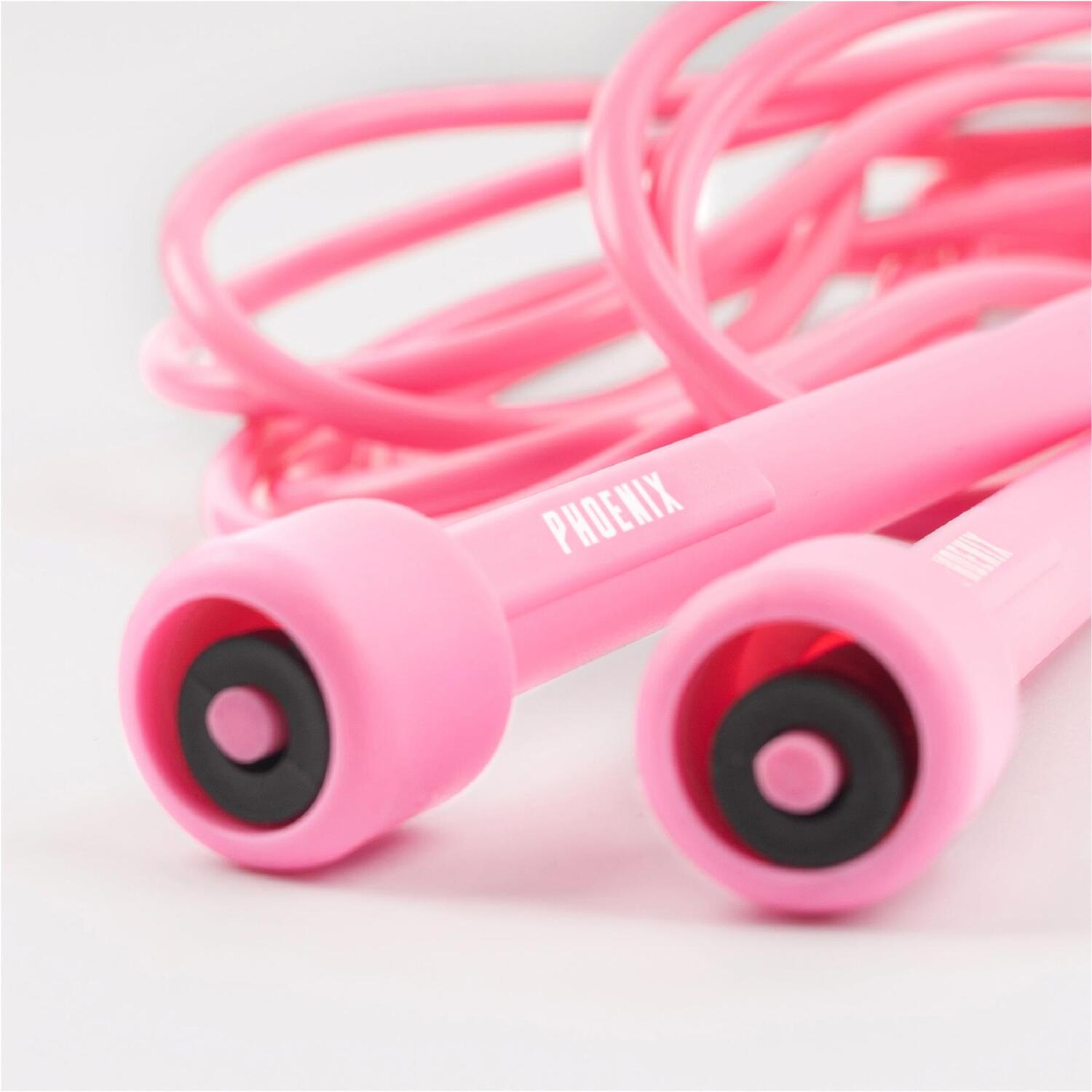 Phoenix Fitness Speed Skipping Rope - Pink