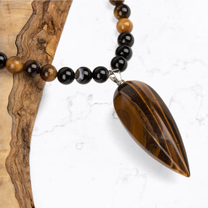 Confidence Myga Mala Bead Necklace shot 5650378