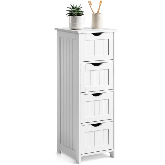 4 Drawer Bathroom Cabinet