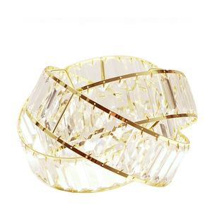 Hudson Acrylic Jewel Intertwined Twisted Easy Fit Shade