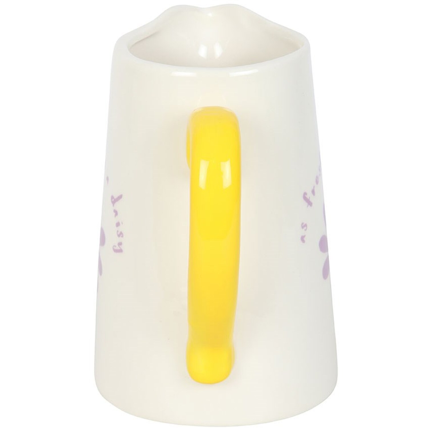 Ceramic Fresh As A Daisy Flower Jug Vase - 17 9cm