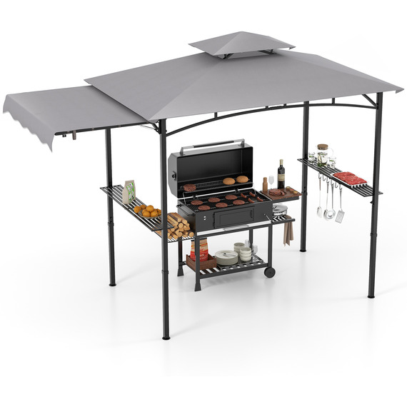 Outdoor Barbecue Canopy Tent Grill Gazebo