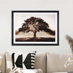 Embellished Sunlit Tree Framed Art