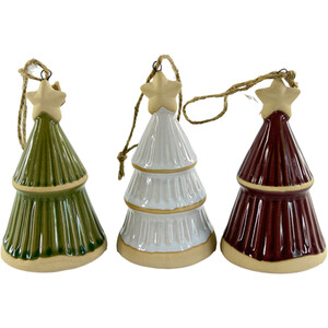 Ceramic Tree Bell Hanging Decoration