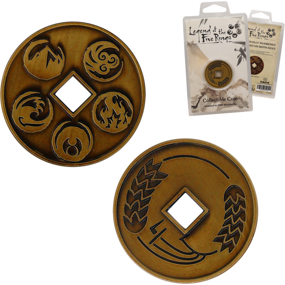 Legend of the Five Rings Limited Edition Collectible Koku Coin