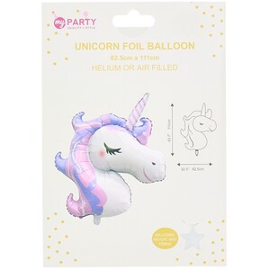 Unicorn Foil Balloon