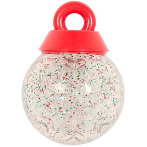 Flashing Christmas Bauble Dog Toy