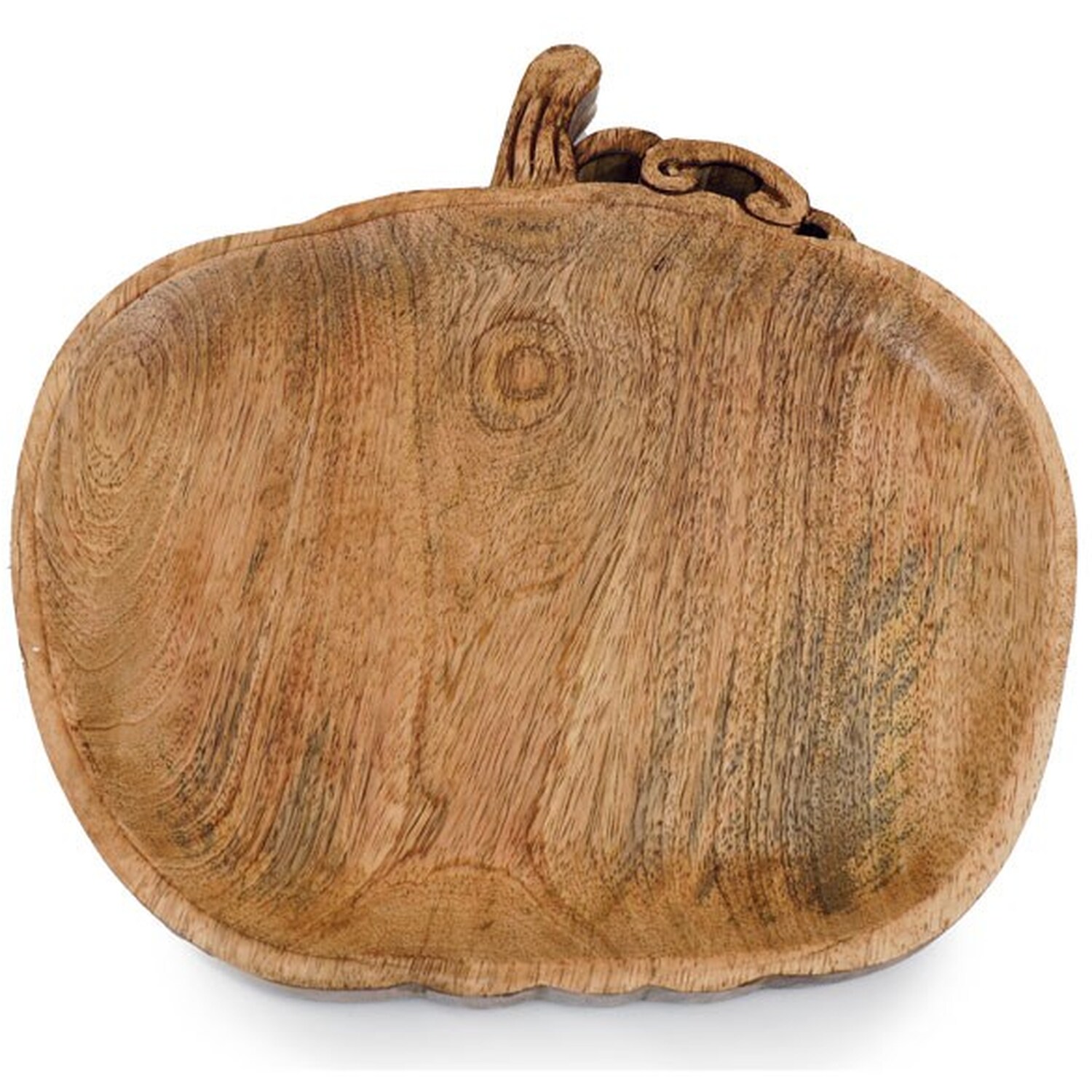 Image of Harvest Pumpkin Mango Wood Serving Tray&hellip;