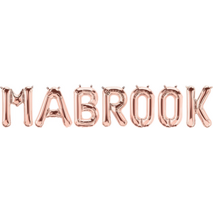 Mabrook Foil Balloons  RG