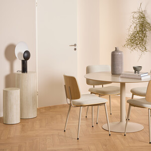 Set of 2 Dice Pedestal Tables