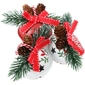 Set of 3 Holly Bells