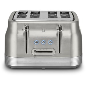 Retro Revive 4 Slice Toaster Stainless Steel