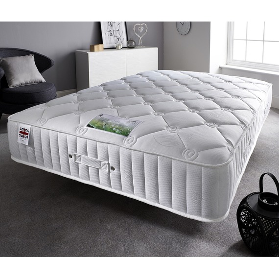 4000 Pacific Aloe Vera Cushioned Top Medium Firm Pocket Spring Mattress