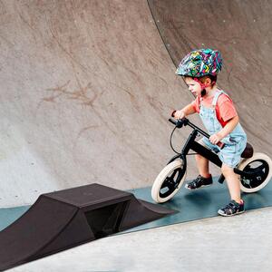 Small Dual Sided Skate Ramp Anti Slip Grit Surface