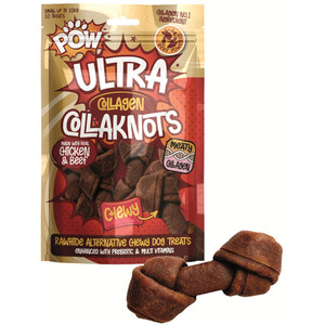 Pow Ultra Collage Collaknots Dog Treats