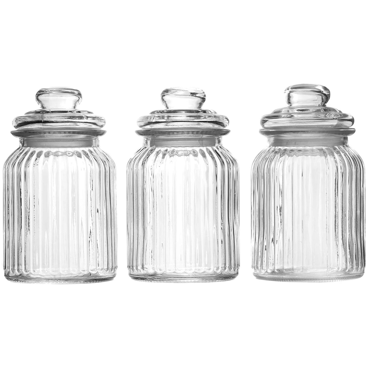 Image of Vintage Airtight Glass Jars 990ml -&hellip;