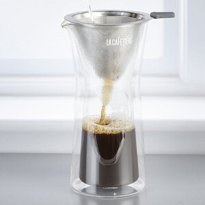 La Cafetiere Edited Premium Double Walled Glass Drip Filter