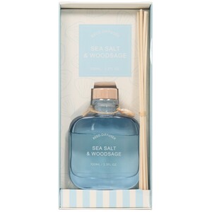 Sea Salt and Woodsage Shell Reed Diffuser