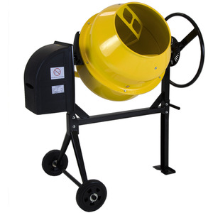 Charles Bentley Portable Cement Concrete Mixer 140L Steel