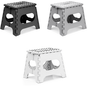 Folding Step Stool 11 Inch Heavy Duty, Lightweight and Anti Slip
