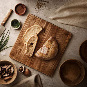 Hoxton Vintage Chopping Board Square Ash Wood