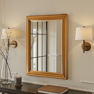 Contemporary Framed Bevelled Mirror