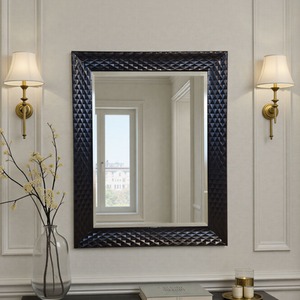 Diamond Bevelled Framed Mirror
