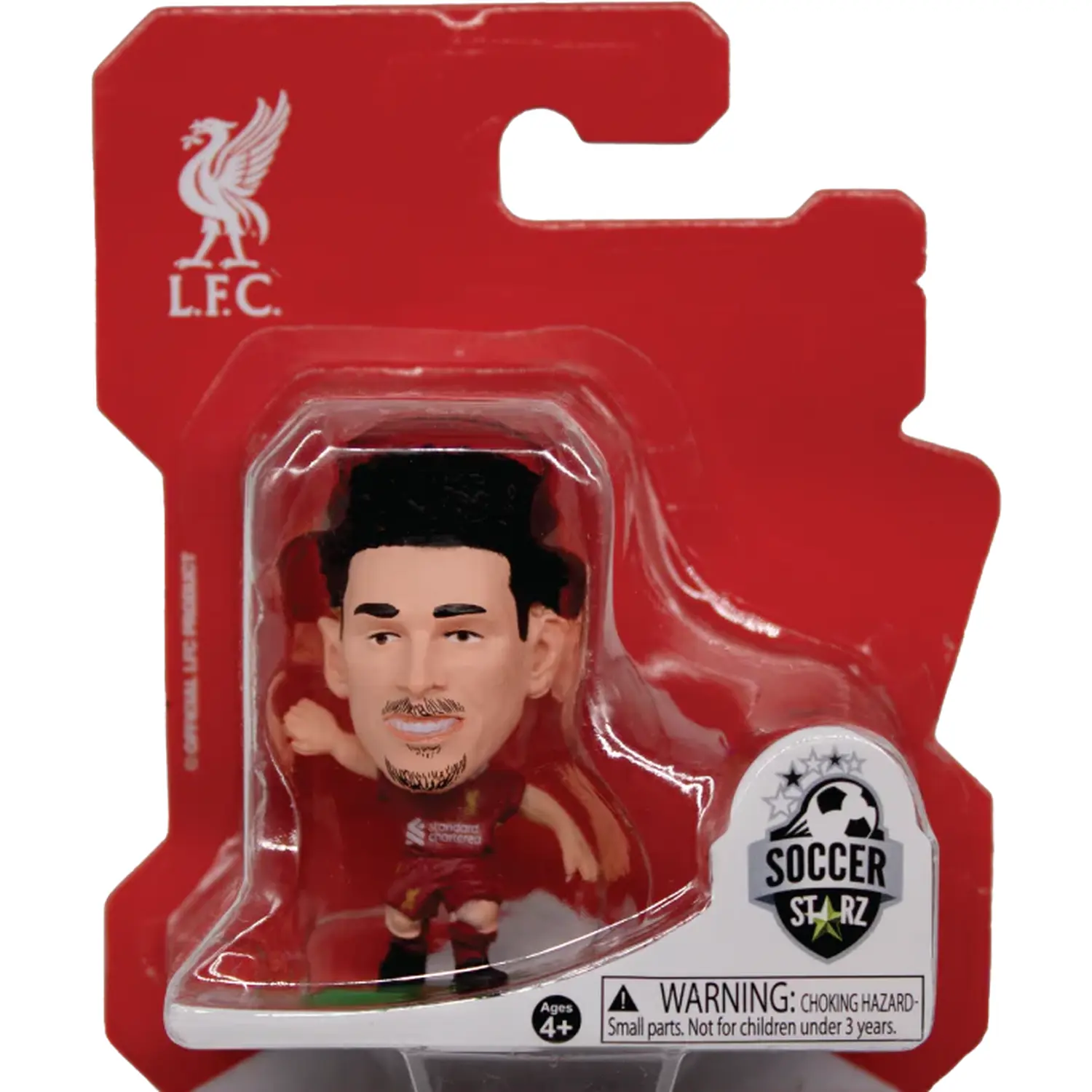 SoccerStarz Liverpool Curtis Jones-Home Kit 2025 version 5cm Figure - Red