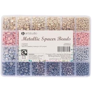 Metallic Spacer Beads