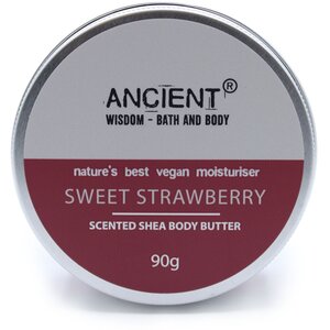 Sweet Strawberry Shea Body Butter Nourishing  Softening Moisturizer