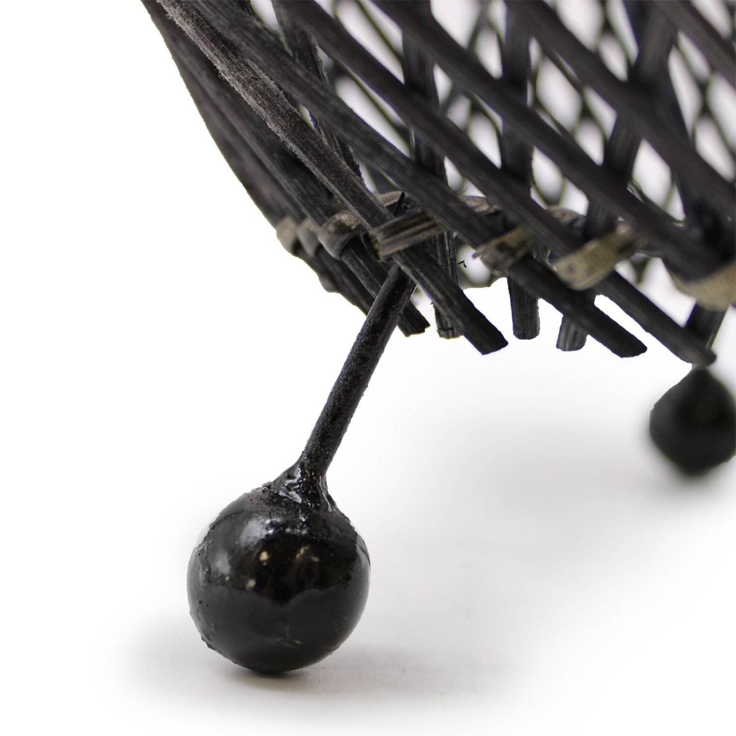 Image of Natural Rattan Table Lamp Handcrafted Black&hellip;