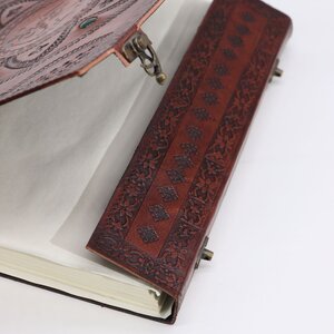 Huge Tomb Book with Chakra Stones Dragon Mandala