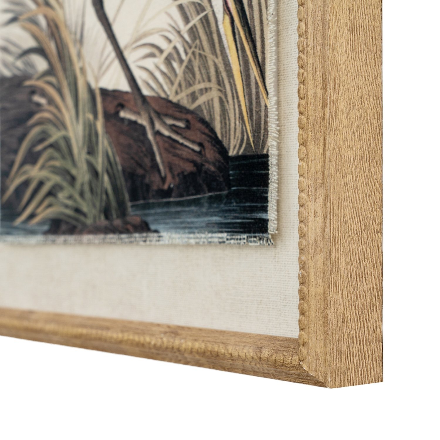 Image of Flora Fauna Heron Wall Art in&hellip;