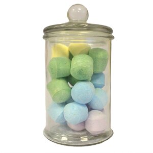 Large Clear Candy Jar Versatile Glass Storage Decor