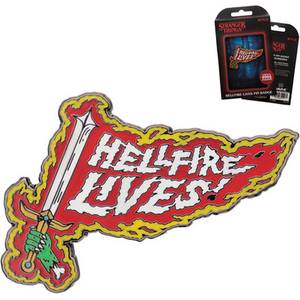 Stranger Things Hellfire Lives Limited Edition Pin Badge