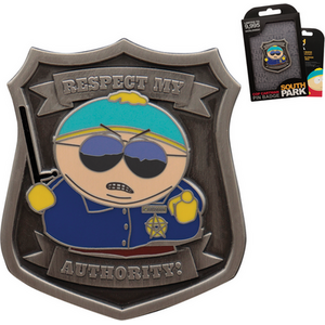 South Park Limited Edition Cartman Police Pin Badge