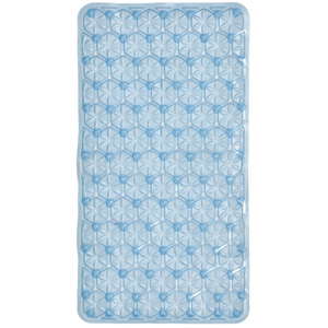 Laguna Anti Slip Pink PVC Bath Mat 68cm x 37cm