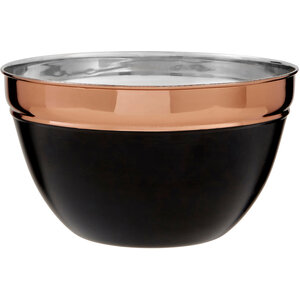 Prescott Medium Black and Copper Mixing Bowl