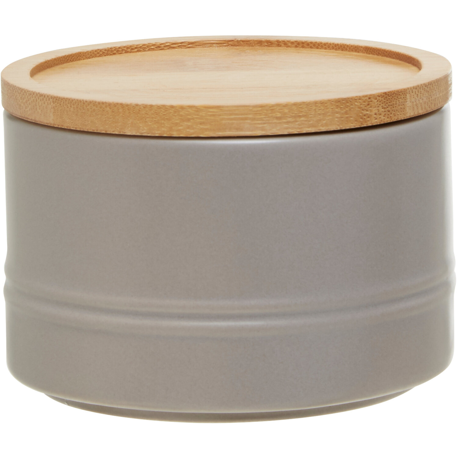 Fenwick Grey Small Stoneware Canister - Grey