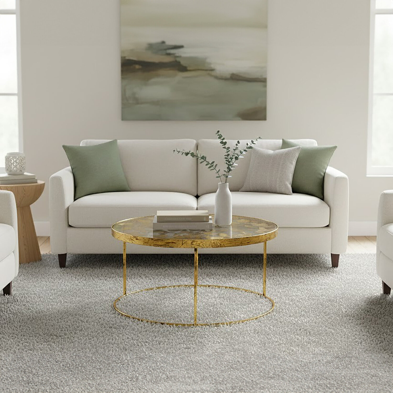 Rabia Butterfly Coffee Table - Gold